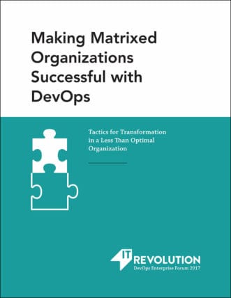 Making Matrixed Organizations Successful with DevOps