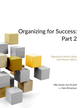 Organizing for Success: Part 2
