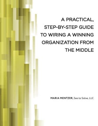 A Practical, Step-by-Step Guide to Wiring a Winning Organization from the  Middle